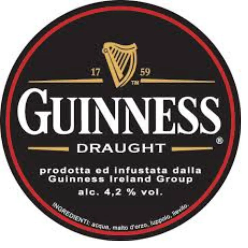 Guinness stout irlandese alla spina