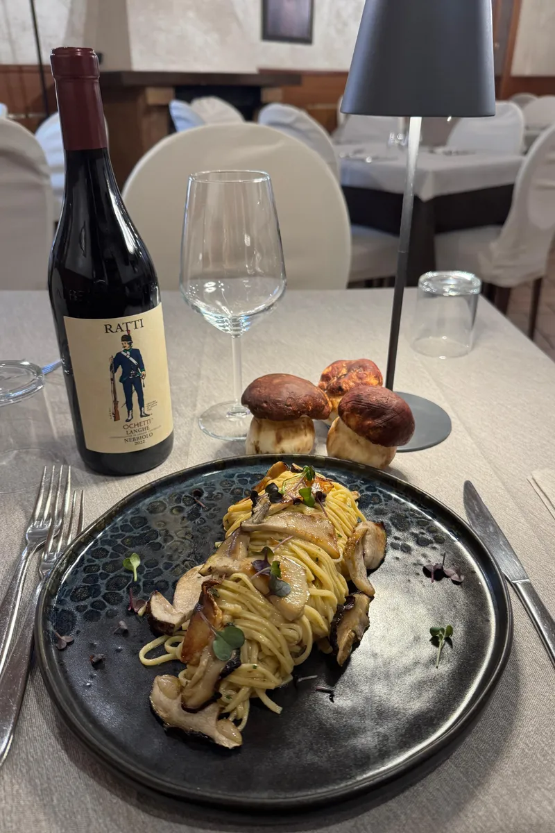 Tagliolini ai funghi porcini freschi