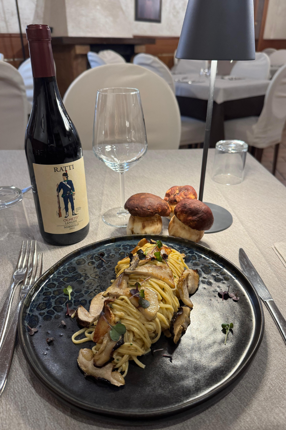 Tagliolino ai funghi porcini