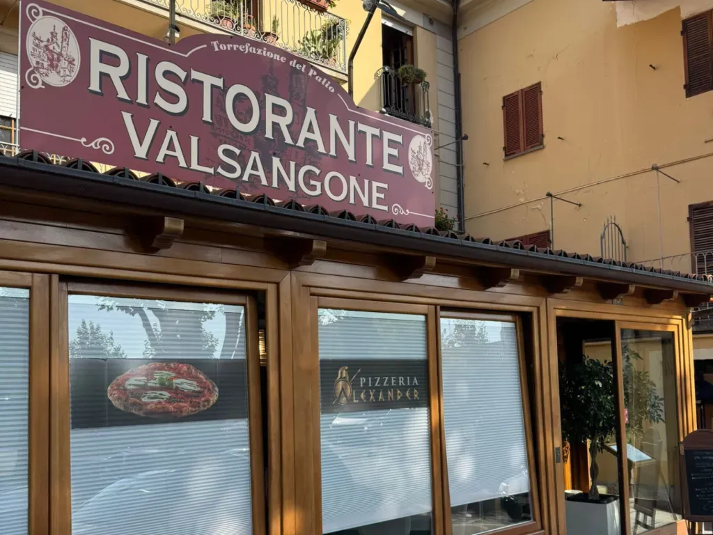 Il Ristorante Valsangone a Giaveno